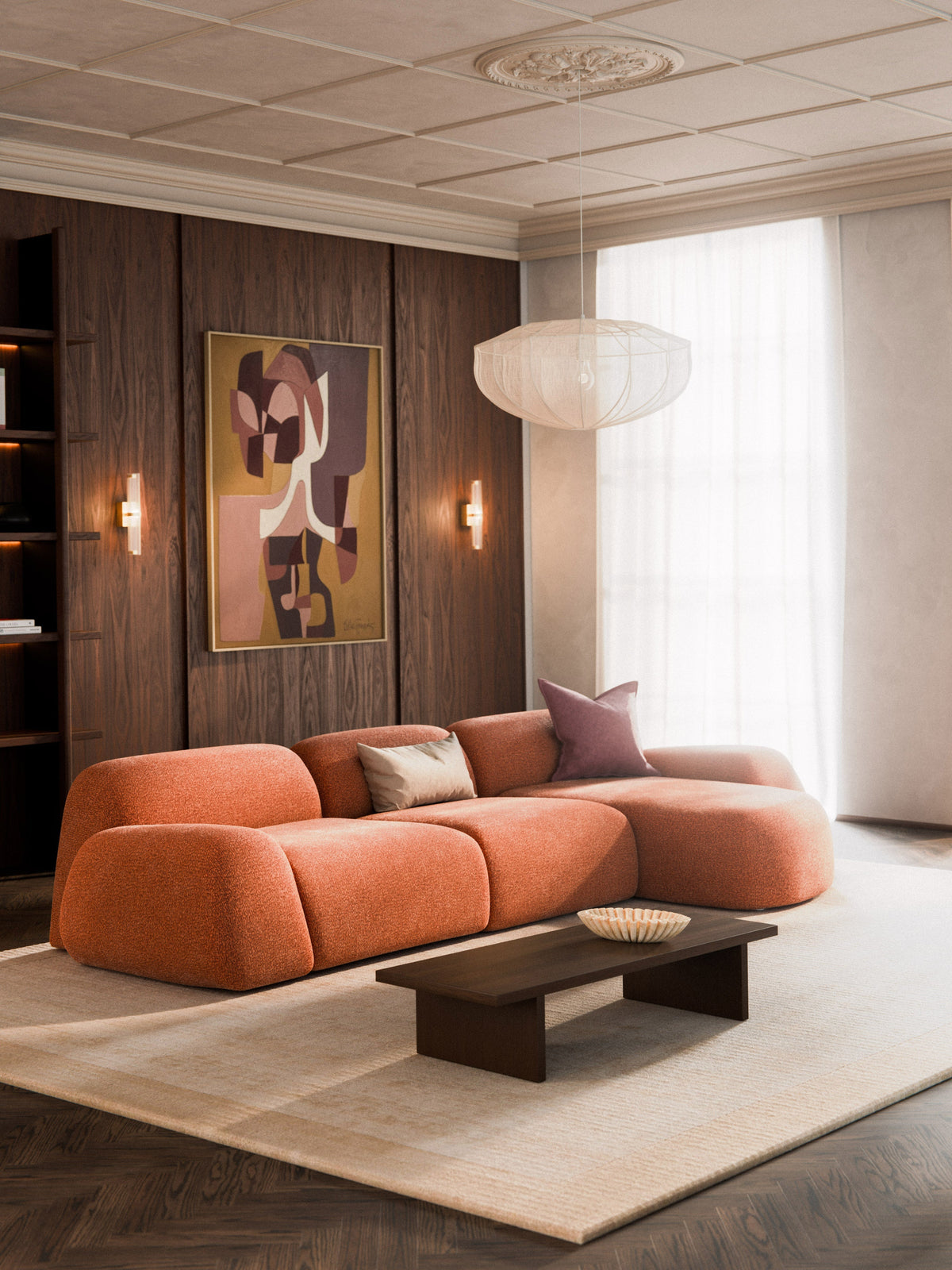 Wolterra Modular Teddy Corner Sofa (4-Seater)