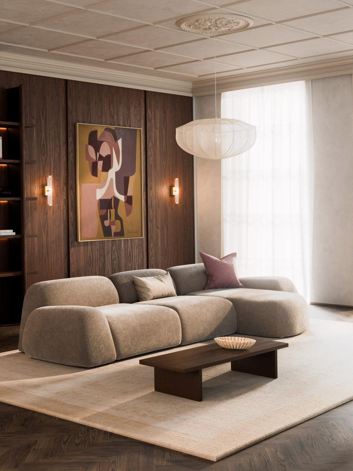 Wolterra Modular Teddy Corner Sofa (4-Seater)