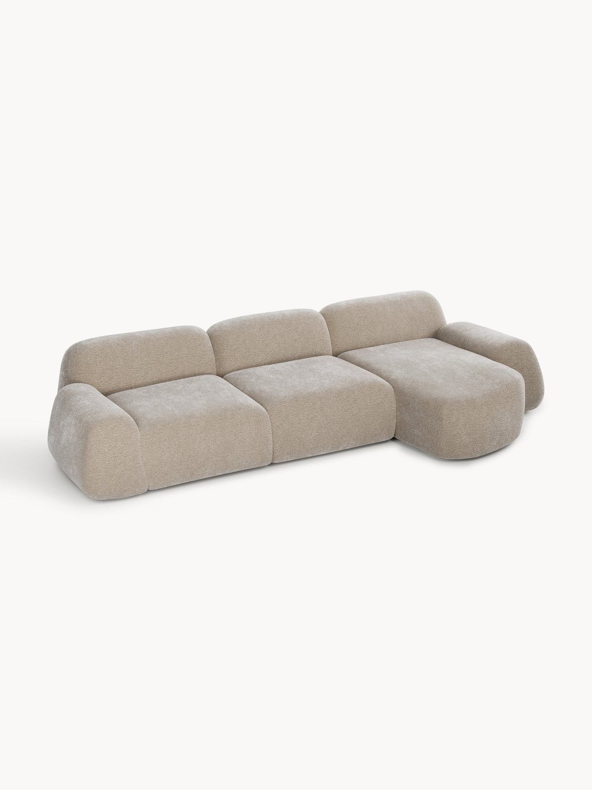 Wolterra Modular Teddy Corner Sofa (4-Seater)