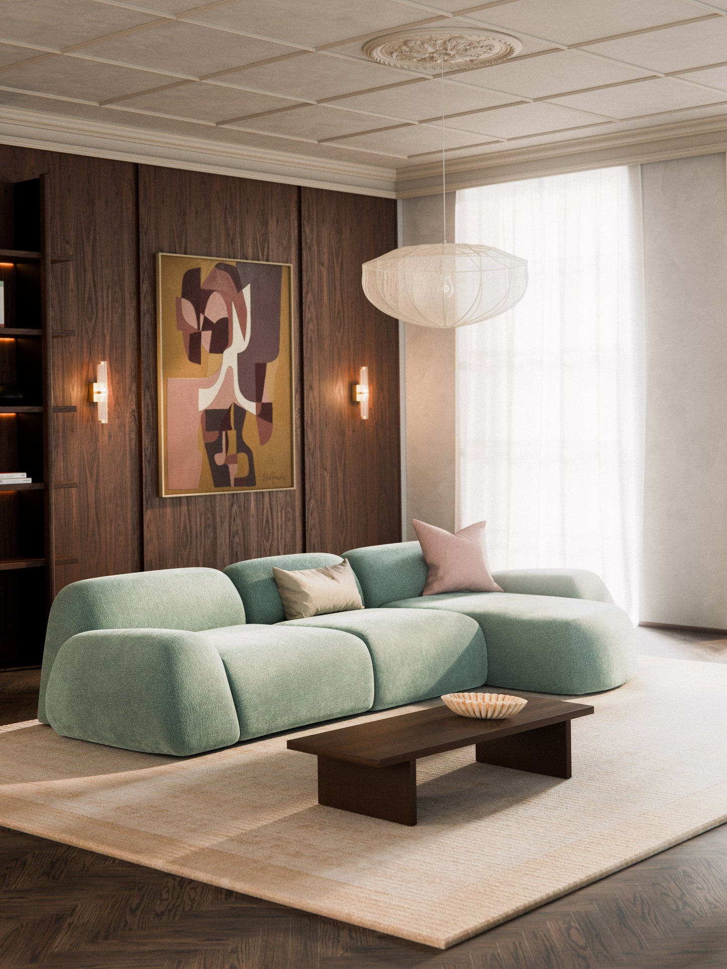 Wolterra Modular Teddy Corner Sofa (4-Seater)