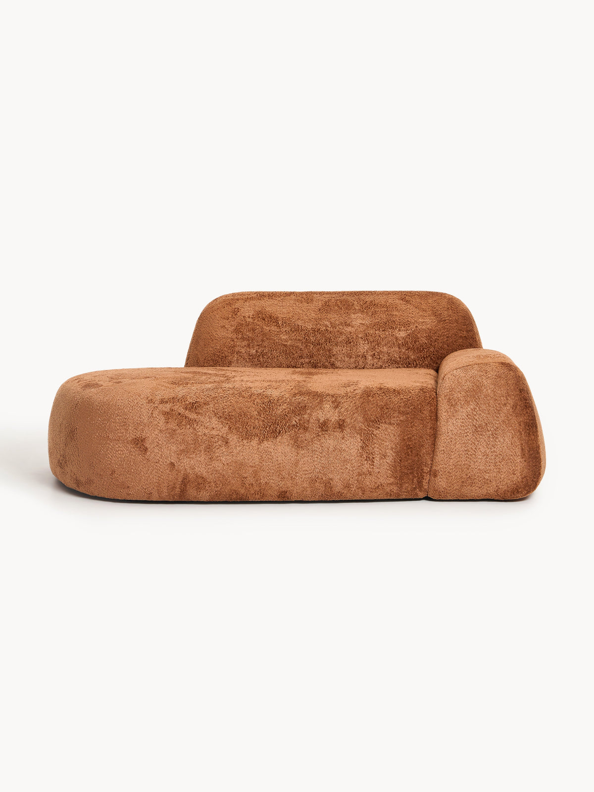 Wolterra Teddy Bouclé Sofa (2-Seater) with Chaise Longue