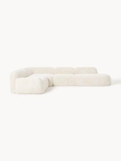 Wolterra XL Modular Teddy Corner Sofa with Chaise Longue